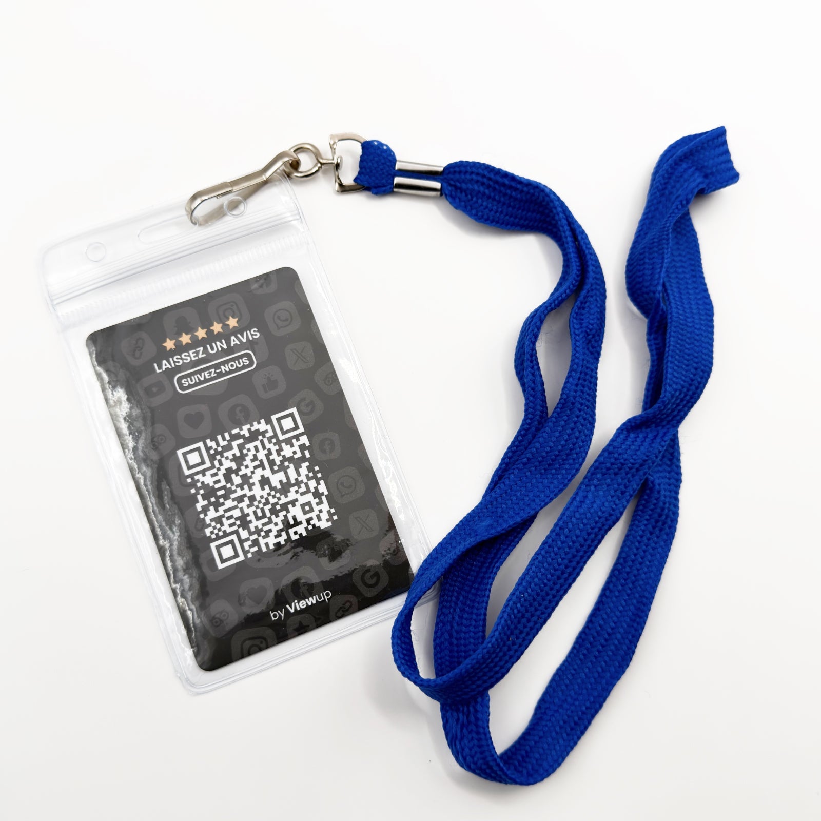 Carte NFC multi-liens Viewup Connect avec mini site Viewup