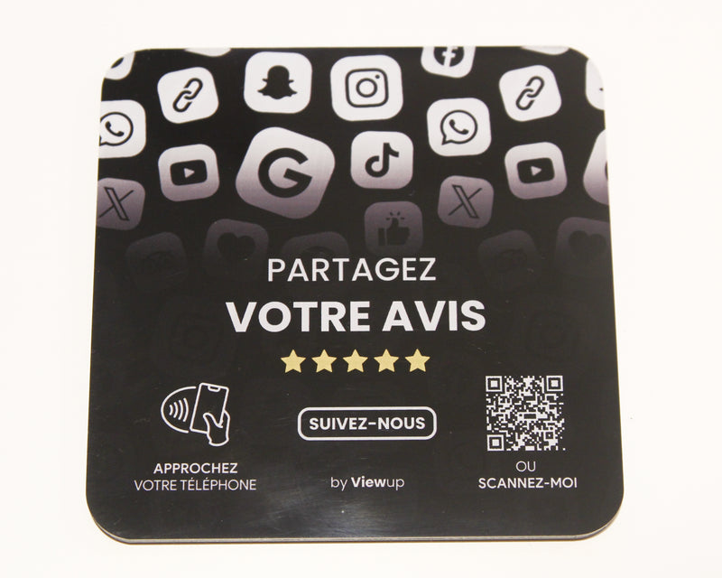 Plaque multi-liens : Viewup Connect Viewup