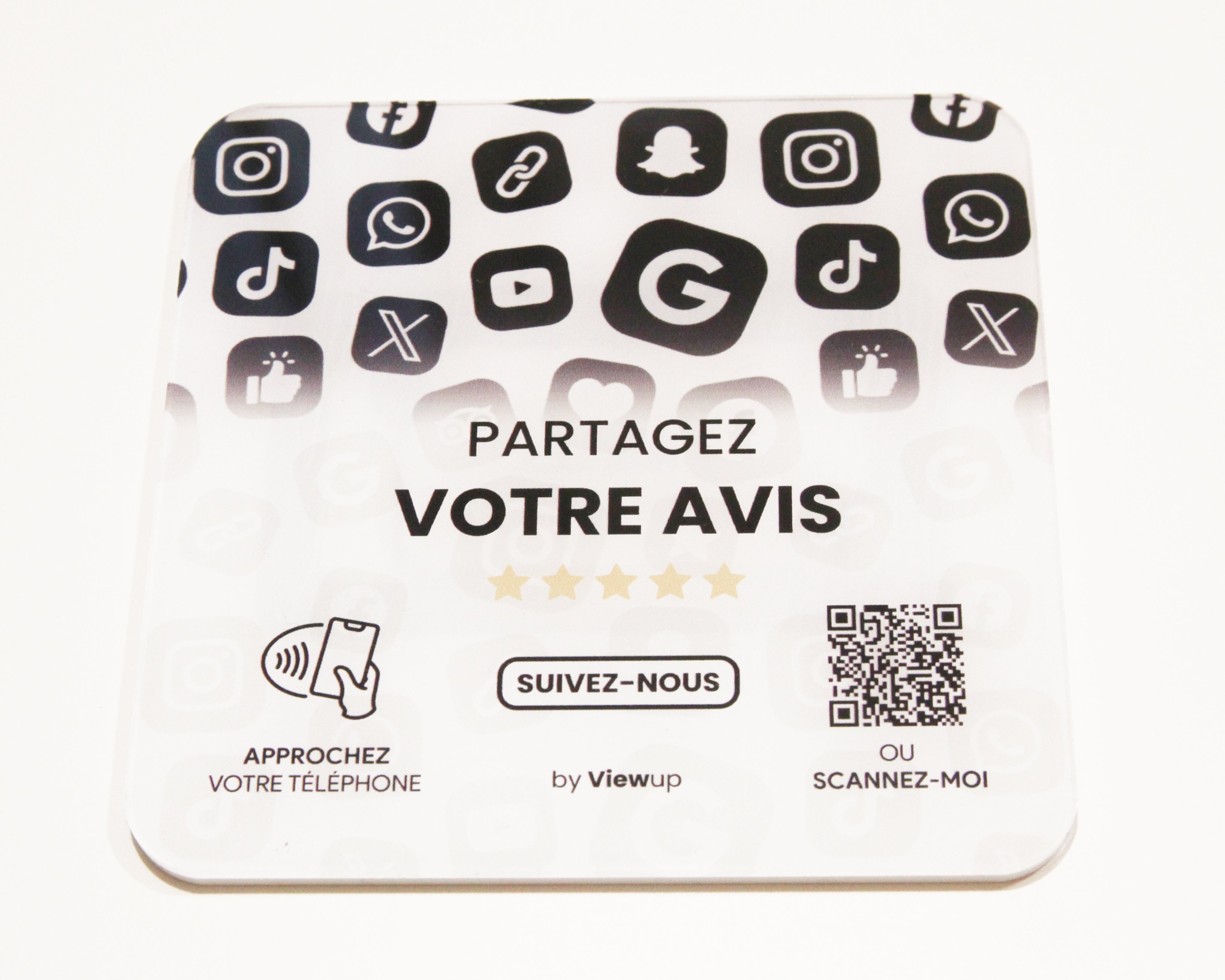 Plaque multi-liens : Viewup Connect Viewup