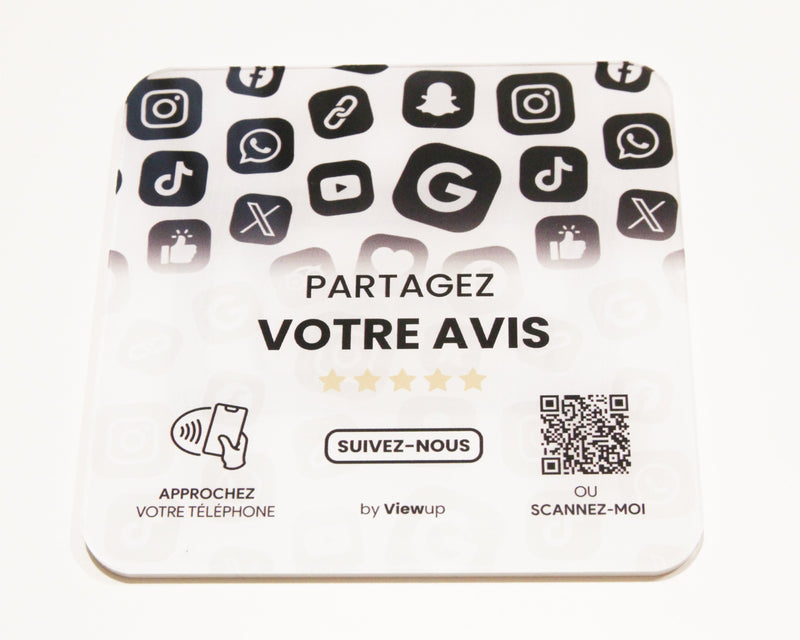 Plaque multi-liens : Viewup Connect Viewup